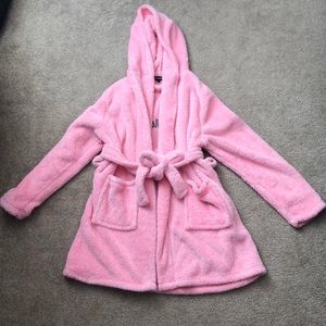 Small Pink Pretty Little Thing Fuzzy Robe